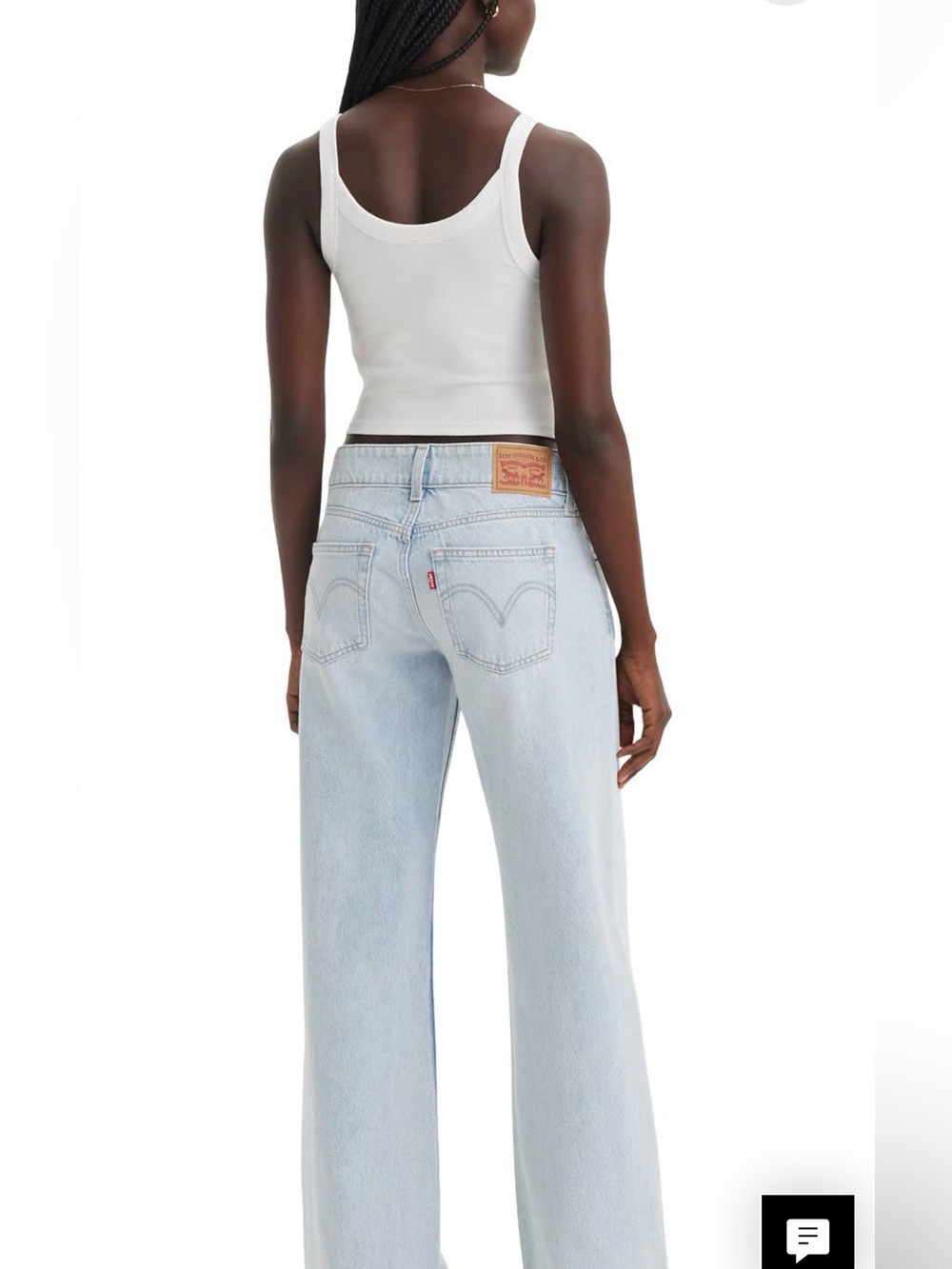 Levi's Superlow Loose Jeans - Light Wash - Picture 2 of 4
